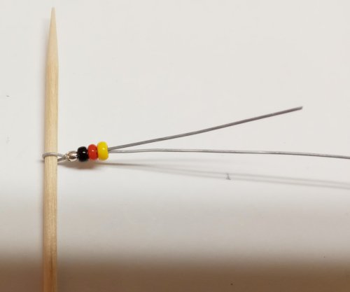 Judy Larson's Summer Fun Necklace - , Beading, Loops, Wire Loop, Wrapped Wire Loop, Beads, Trim the excess